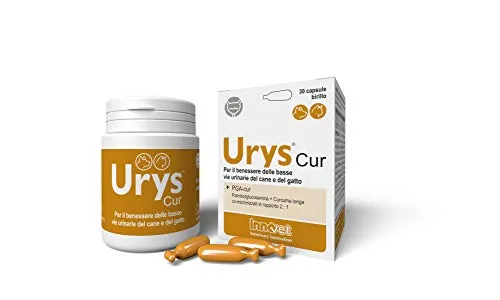 Innovet Urys® Cur 30 capsule, per le vie urinarie dei cani e dei gatti