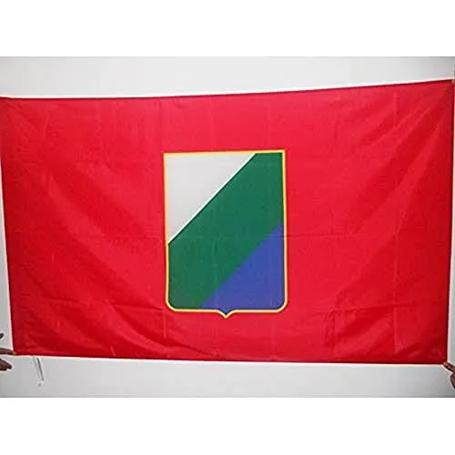 AZ FLAG Bandiera Abruzzo 150x90cm - Bandiera ABRUZZI - REGIONE Italia 90 x 150 cm Foro per Asta