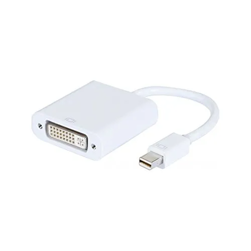 CUC Exertis Connect 127385 Cavo di interfaccia e Adattatore DVI-D Mini DisplayPort 1.1 Bianco