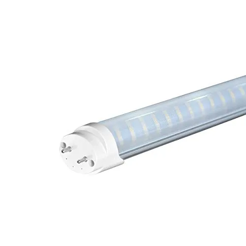 LineteckLED® Tubo Neon LED 150cm 30W attacco T8 Copertura Trasparente Luce Naturale 4000K Fascio Luminoso 120° Classe energetica A+ (5 pezzi)