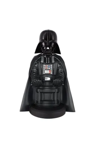 Exquisite Gaming Cable Guy Star Wars "Darth Vader" - Supporto per telefono e controller, Nero