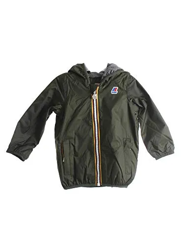 K-Way K007A10 Bomber Bambino Verde Militare 12M