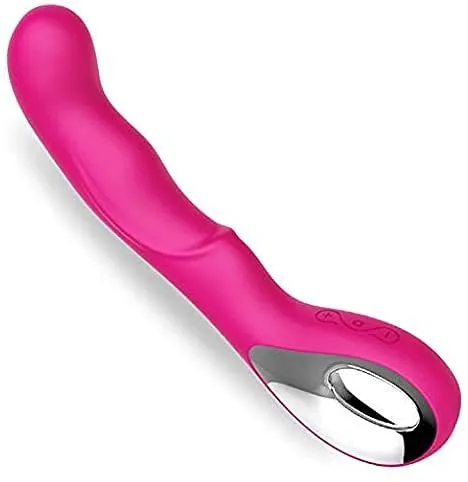 Vibrátore di Silicone,Vibratǒri Sessuáli per Donna Coppia con 10 Modalità di Vibrazione, Mássaggiatore Impermeabile Ricaricabile per Clitorǐde,Puntó g,Anále,Vaginále