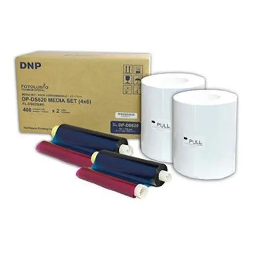 Dnp 4 x 6 Dye sub media for DS620 A Printer 1-Pack