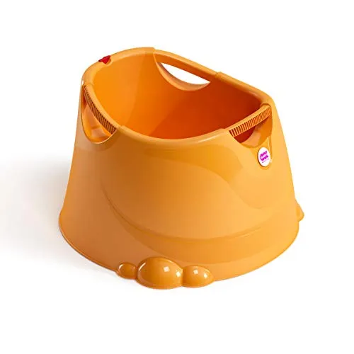 OKBABY Oplà - Vaschetta Ampia e Versatile per il Bagnetto del Neonato 12-36 Mesi (fino a 25 kg) - Arancione