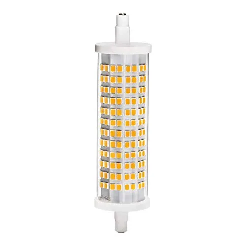 YWX 18W Lampadina LED R7S 118mm 192 x 2835 SMD Non Dimmerabile 3000K Bianco Caldo Lampadina Lineare J118 2400Lm Equivalente a 230W Lampada Alogena
