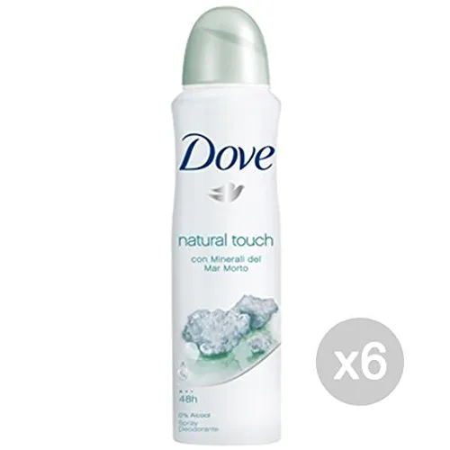 Set 6 DOVE Deodorante Spray 150 Natural Touch Verde Cura E Igiene Del Corpo