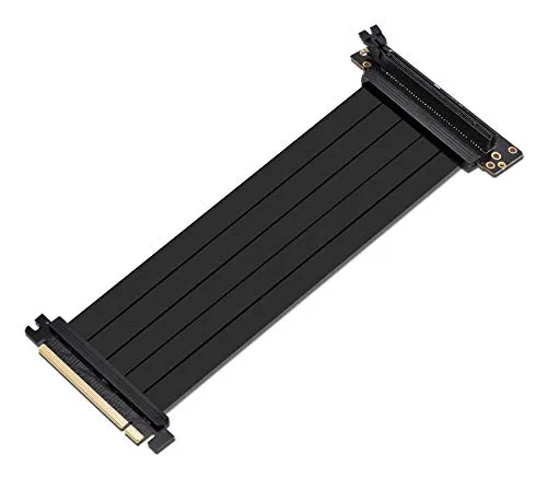 EZDIY-FAB Tutti i Nuovo Flessibili PCI Express 16x Kabel Karten Verlängerung Port Adapter Ad Alta velocità Riser Card-30cm Versione con Aggiornamento a 90 Gradi