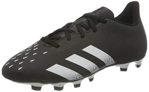 adidas Predator Freak .4 FxG, Scarpe da Calcio Uomo, Core Black/Ftwr White/Core Black, 39 1/3 EU