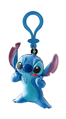 Disney Lilo & Stitch Soft Touch PVC Key Ring: Stitch