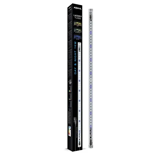 AQUAEL LT 14W ACTINIC 70 CM LEDDY TUBE ACQUARIO MARINO REEF BARRIERA TUBO A LED