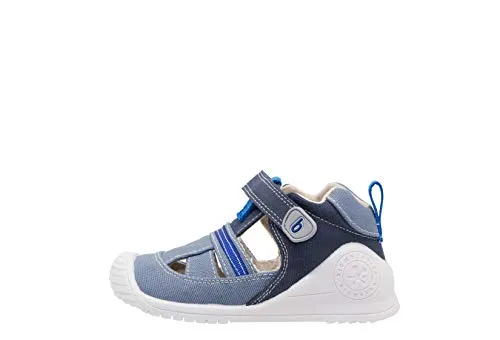 Biomecanics 202214, Sandali, Blu, Blu Navy, Denim, piqué, Paprika, 20 EU