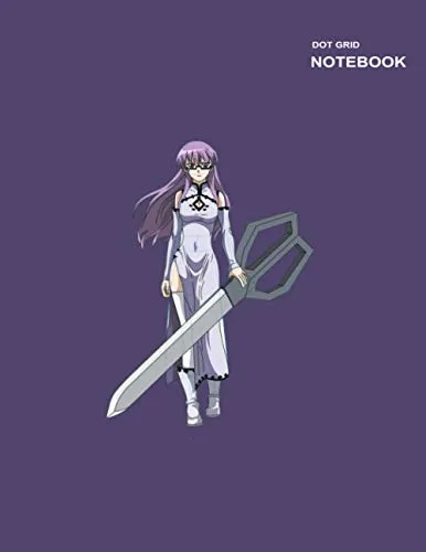 Akame Ga Kill College Ruled notebook: 110 Pages, Dotted Pages, 8.5" x 11" (Letter).