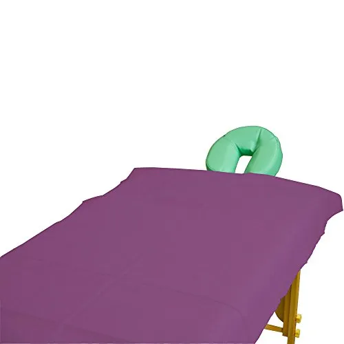 Teqler 131042pflaume Lenzuoli monouso per lettini da visita e da massaggio, 200 cm x 70 cm (confezione da 100 pezzi)