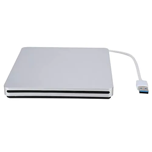Driver CD masterizzatore DVD USB 3.0 con caricamento a slot esterno, supporto trasmissione dati 480 Mbps, interfaccia SATA-I 1,5 Gbps standard, per notebook / PC mobile / PC desktop / notebook / una m