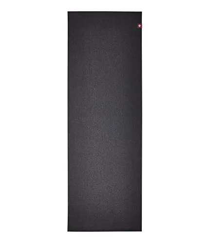 Manduka eKO - Tappetino da yoga, 180 x 66 cm, spessore 6 mm, colore: Nero
