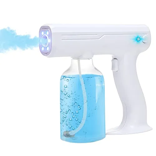 OBEST 800 ML Spruzzino Nebulizzatore, Atomizzatore Nano Portatile Ricaricabile da con Nebulizzatore Regolabile a Basso Rumore per Casa, Ufficio Disinfettare, Scuola o Giardino (800ML)