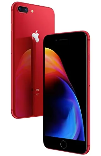 Apple iPhone 8 Plus, 64GB, rosso - sbloccato (rinnovato Premium)