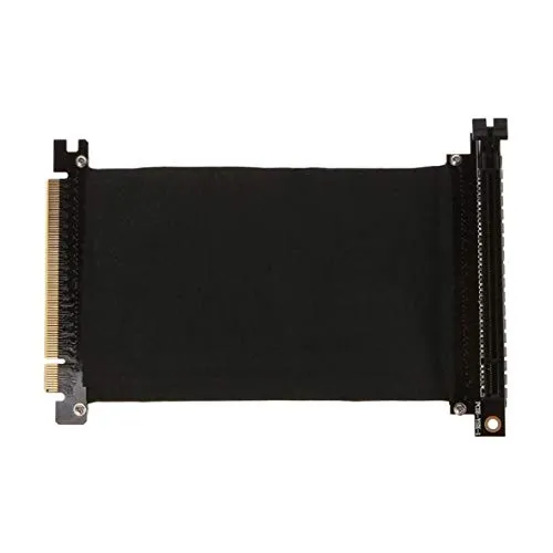 Heaviesk Scheda PCI Express PCIe3.0 PCI Express flessibile con prolunga della scheda Scheda adattatore verticale ad alta velocità (15 cm 90 gradi)