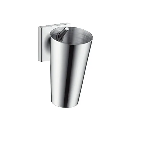 Hansgrohe 42734000, Portaspazzolini a Bicchiere, Cromato