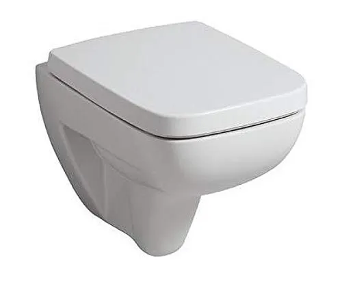Keramag 572180000 Renova Nummer 1 Plan - Sedile WC con abbassamento Automatico, Colore: Bianco