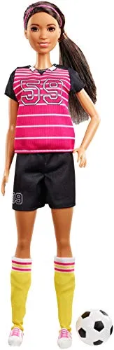 Barbie - Carriere Iconiche - Calciatrice Bambola, Colore Multicolore, GFX26