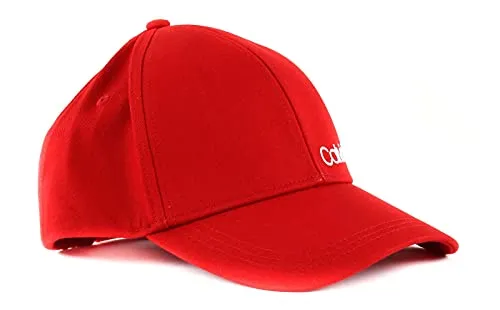 Calvin Klein Side Logo Cap Lipstick Red