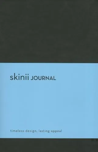 Skinii Journal: Black, Italian Duo-Tone: 1