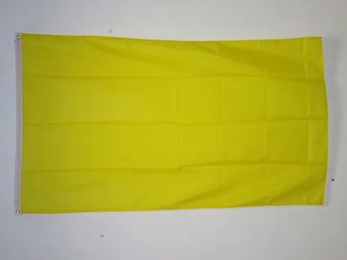 AZ FLAG Bandiera Monocolore Giallo 90x60cm - Bandiera Gialla 60 x 90 cm