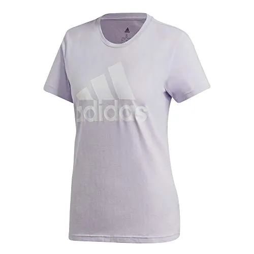 adidas Striped 15 Jersey T-Shirt, Boblue/Bianco, L Men's