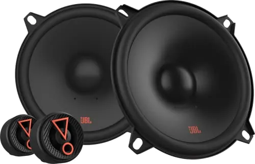 JBL Casse Auto 13cm Stage3 507CF a 2 vie di Harman Kardon - Set di Altoparlanti Pro Sound Components da 135 Watt con woofer 130mm da incasso senza griglia e tweeter a superficie o a incasso