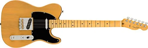 Fender American Professional II Telecaster Chitarra Elettrica, Tastiera Acero, Butterscotch Blonde