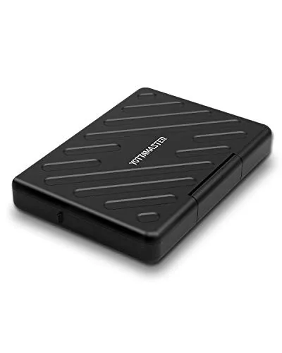 Yottamaster [ UASP & SATA3.0 Case Esterno Disco Rigido 2.5" USB 3.0 per 9.5mm & 7mm SATA HDD SSD Supporto 2TB Senza Attrezzi