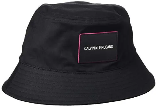 Calvin Klein Sport Essentials Bucket Cappello a Falda Larga, Nero, Taglia unica Donna