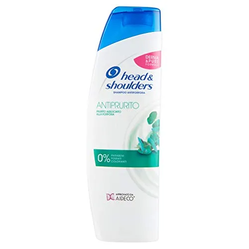 Head & Shoulders Shampoo Antiforfora Antiprurito Eucalipto, 250 ml