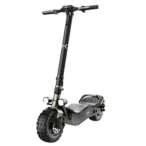 Cecotec Scooter Elettrico Bongo Serie Z. Potenza Massima 1100 W, Batteria Rimovibile, autonomia illimitata Fino a 40 km, trazione Posteriore, Ruote da 12 ”Anti-Scoppio