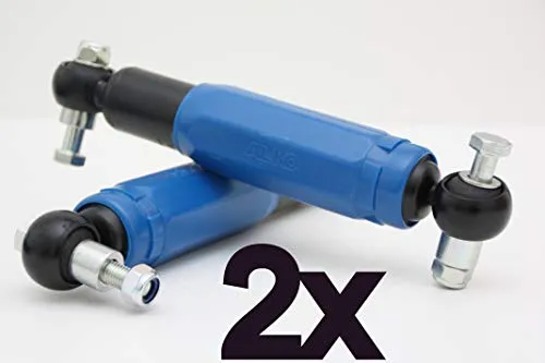 P4U 2 X Original AL-KO Octagon Plus Ammortizzatori per ruote blu 1350/2700 kg rimorchio ammortizzatore 244085 244.085 244 085