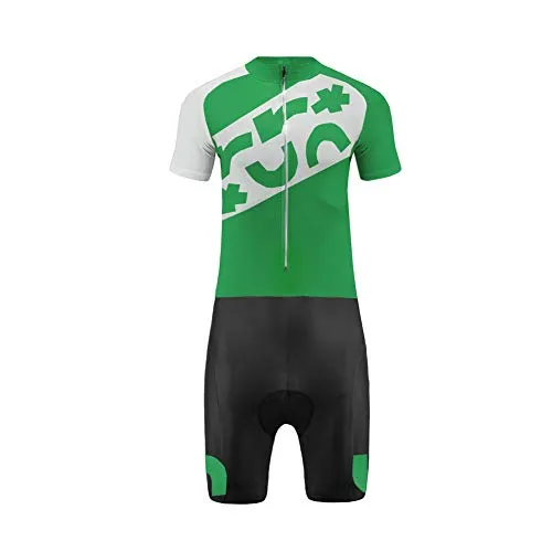 Uglyfrog Cycling Skinsuit Uomo Ciclismo Magliette Manica Corta +Gambe Corte with Gel Pad Sports Wear Design Unico Migliori Regali per Gentiluomo