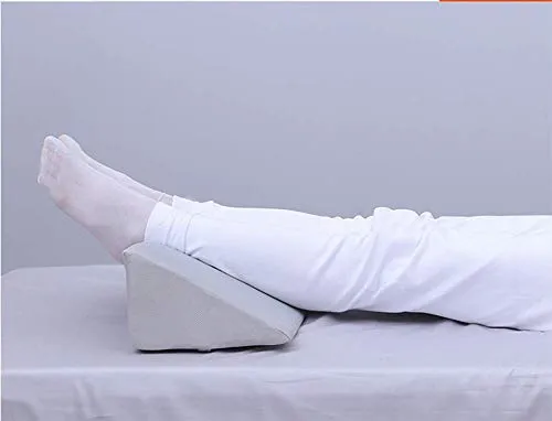 Gel anti-decubito laterale-tornitura di posizionamento pad cuscino schienale cuscino triangolo cuscino,sterzo lato pad per il riposo a letto a lungo termine i pazienti/anziani/gravidanza (grigio,55cm)