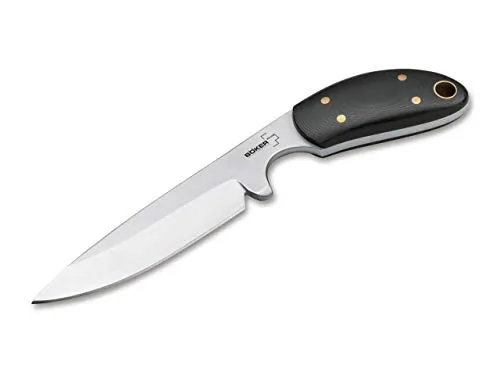 BÖKER PLUS - Coltello Tascabile da Viaggio, 17,6 cm, Colore: Nero