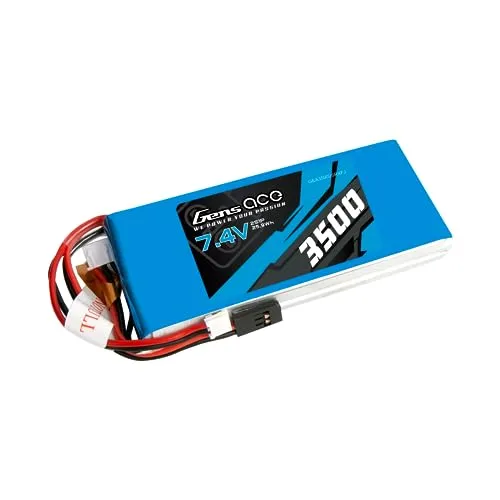 Gens ace 3500mAh 7.4V 2S1P Receiver LIPO Pack Akku for Modellbau RC Car Heli Plane Boat Truck FPV Auto Hubschrauber Flugzeug Toys