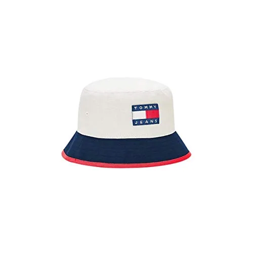 Tommy Hilfiger TJM Heritage - Cappello da pescatore, marrone chiaro, blu marino marrone chiaro marino. Taglia unica