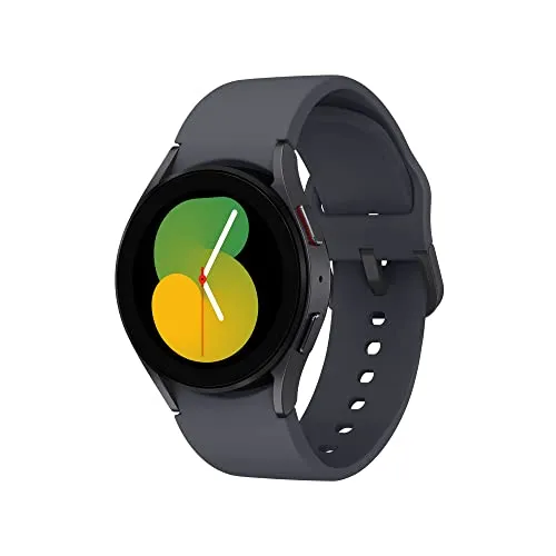 Samsung Galaxy Watch5 Smartwatch, Monitoraggio Benessere, Fitness Tracker, Batteria a lunga durata, Bluetooth, Grafite, 40 mm [Versione Italiana]