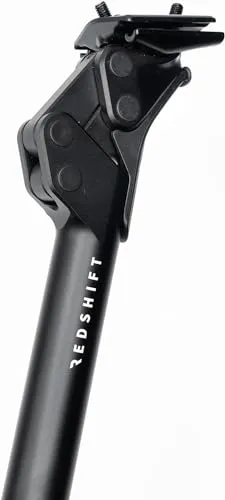 REDSHIFT – ShockStop Reggisella Ammortizzato per Bicicletta, Tubo Sella Ammortizzato, Supporto Sella per Bici da Corsa, MTB, Gravel, E-Bike e Ibride, 27,2 mm x 350 mm