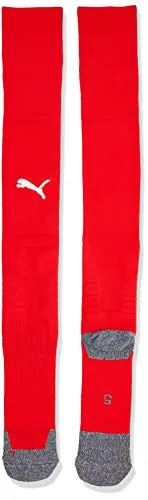 PUMA Liga Socks, Calzettoni calcio Unisex adulto, Rosso Red White, 4