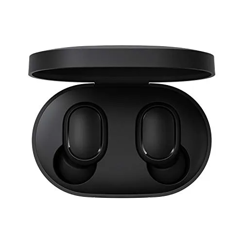 MiTech Redmi Airdots Bluetooth 5.0 Cuffie Wireless Per Auricolari Con Scatola di Ricarica da 300mAh Suono Stereo Vero Mini Auricolari Wireless IPX4 Controllo del Microfono Resistente al Sudore