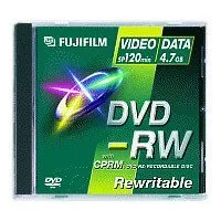 Fujifilm DVD-RW 4.7GB - Confezione da 5