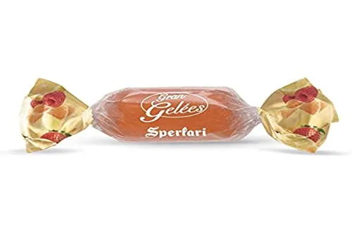 Sperlari - Caramelle Gran Gelèes Assortite Frutti del Sole, Intenso Sapore di Frutta: Pesca, Mandarino, Fragola e Ananas - Sacchetto da 3 kg