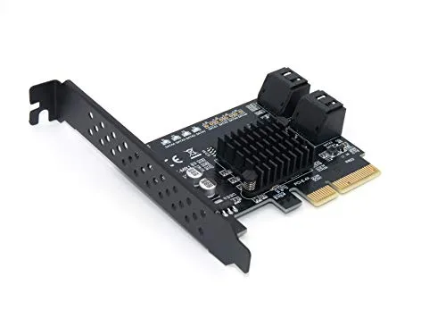 - Scheda controller PCI Express (PCI-e) x4 – 4 porte SATA III (Sata 3) - RAID 0, 1, 10, HyperDuo-SSD – Chipset Marvell 88SE9230