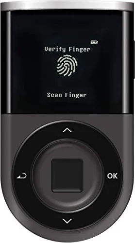 D'CENT Portafoglio biometrico-criptovaluta Hardware Portafoglio Bluetooth-Supporting di più monete tra cui Bitcoin, Ethereum e altro